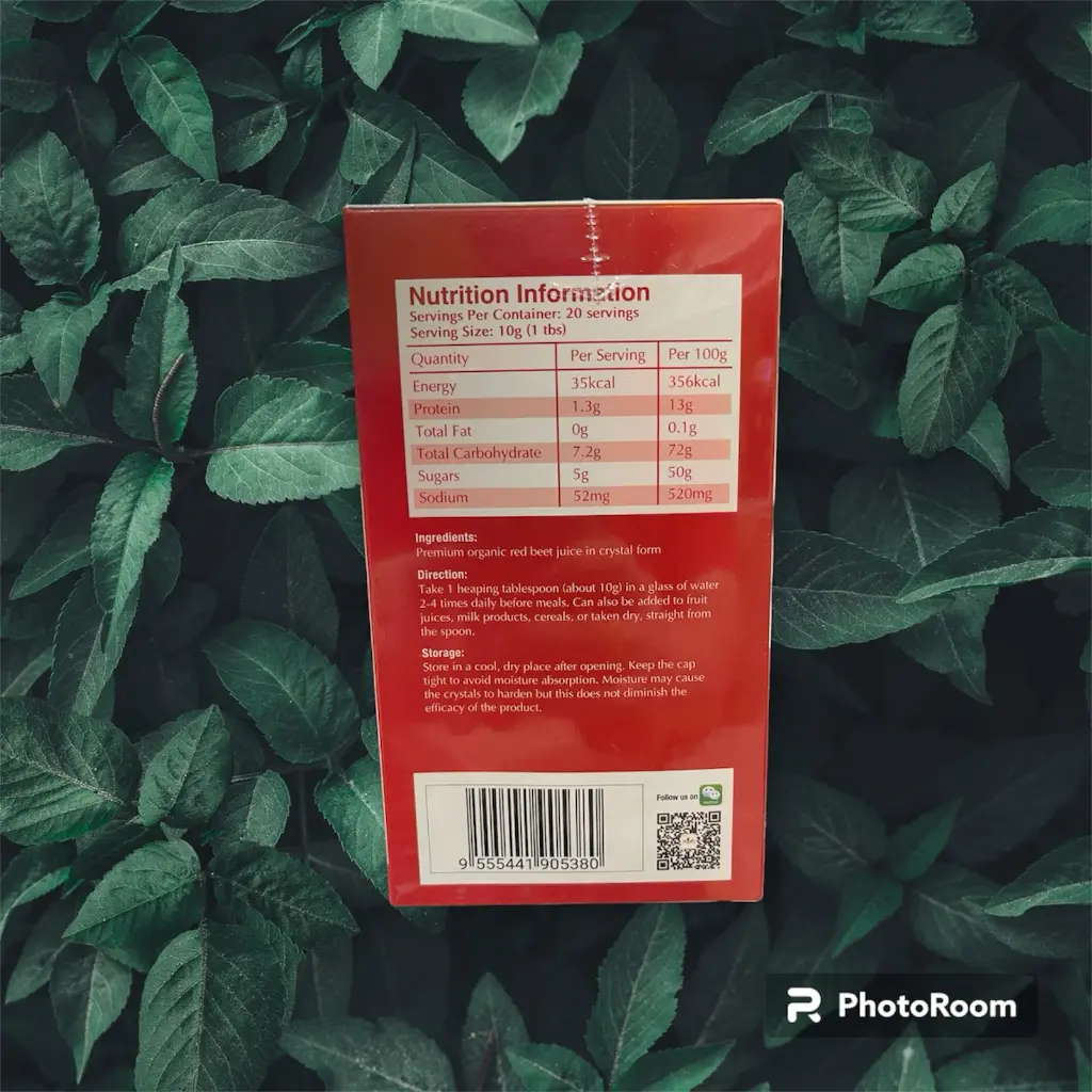 [DYNAMIC NUTRITION] Premium Organic Red Beet Crystals_02.webp