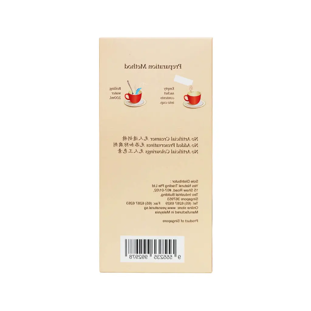 [YES NATURAL] Bentong Ginger Milk Tea (30g x 10)_02.webp