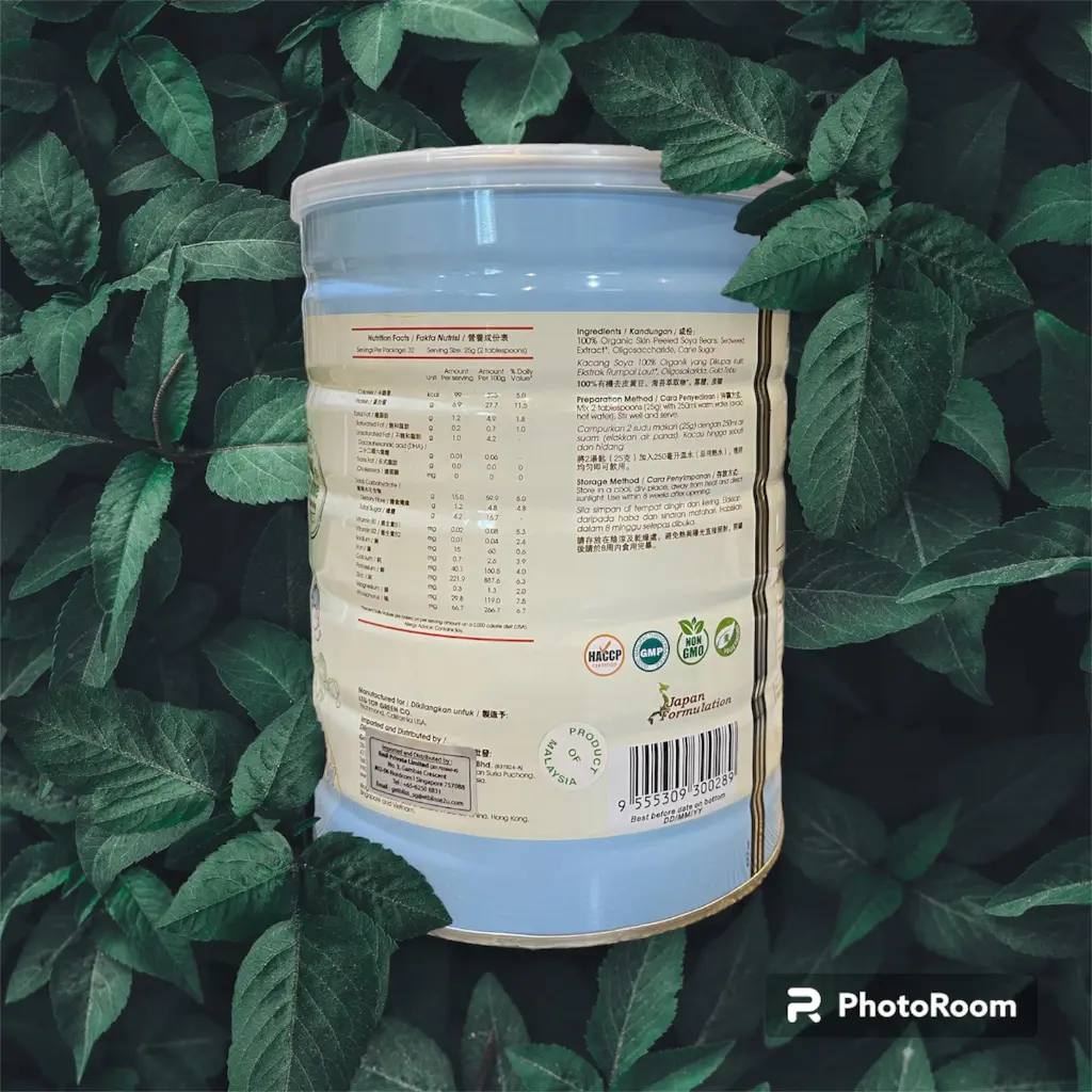 [BIOGREEN] DHA Organic Soya Milk Powder (800g)_02.webp