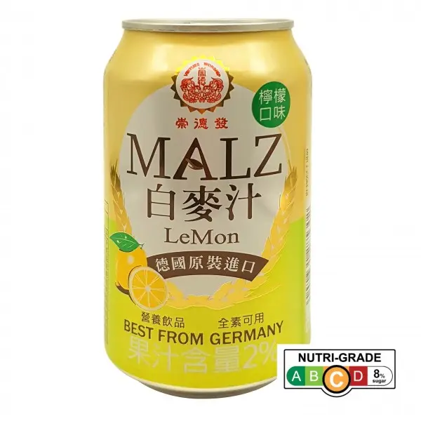 [崇德發] Wheat Malt Drink (Lemon) (330ml)