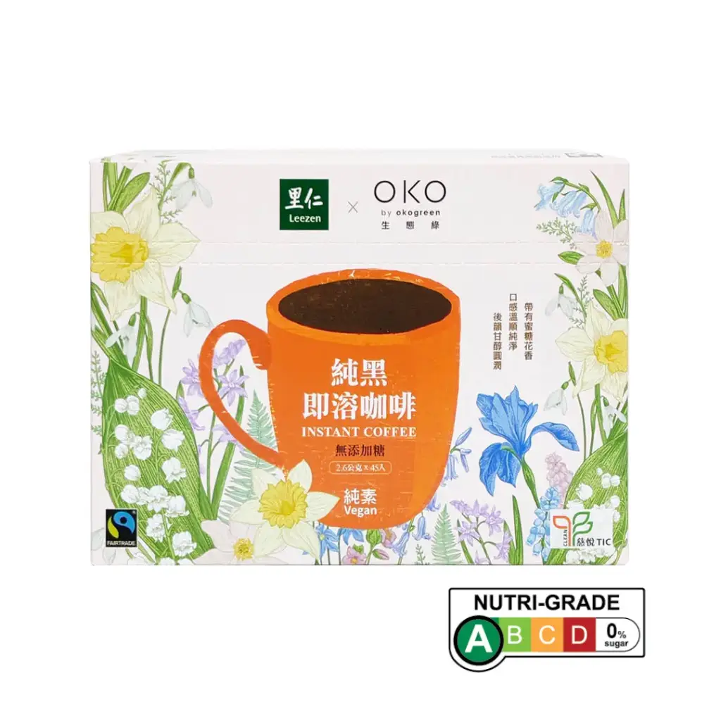 [LEEZEN] Fair Trade Instant Coffee (2.6g x 45)
