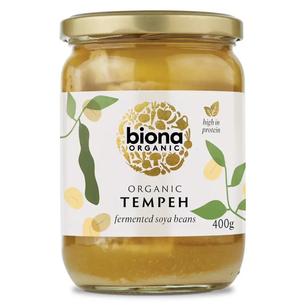 [BIONA ORGANIC] Organic Tempeh Fermented Soya Beans (400g)