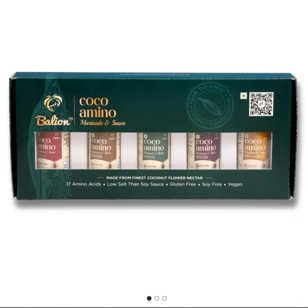 [BALION] Coco Amino Marinade & Sauce Tasting Series (35ml x 5)