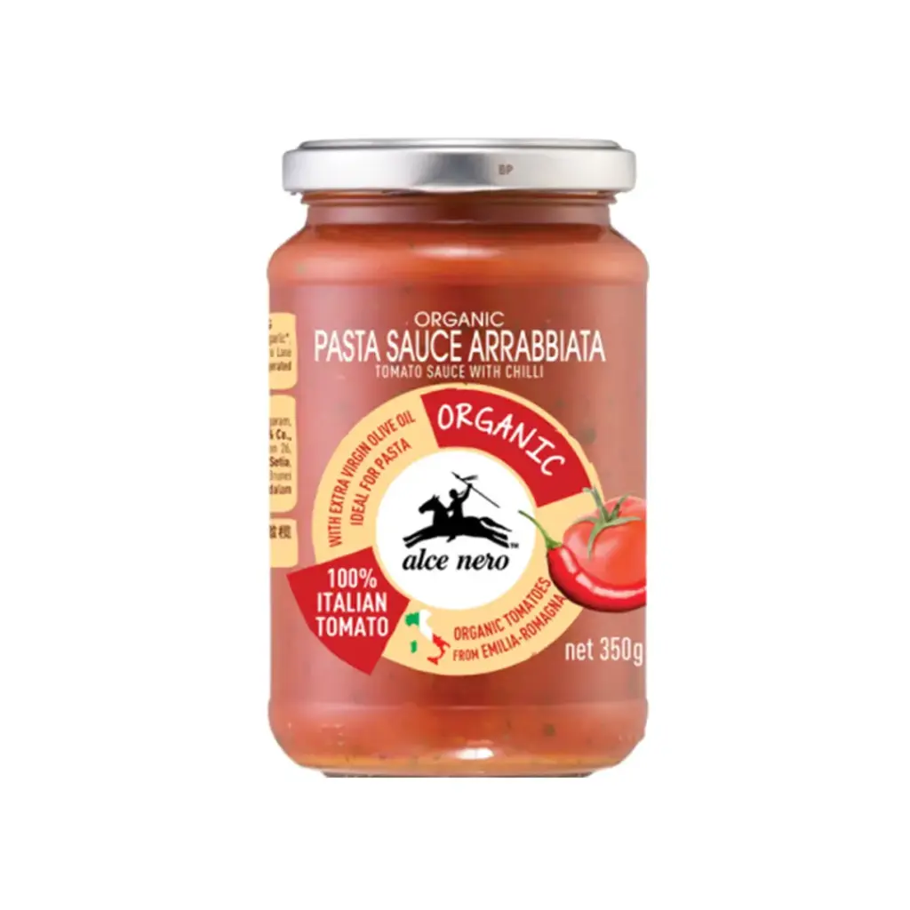 [ALCE NERO] Organic Pasta Sauce with Chilli (350g)