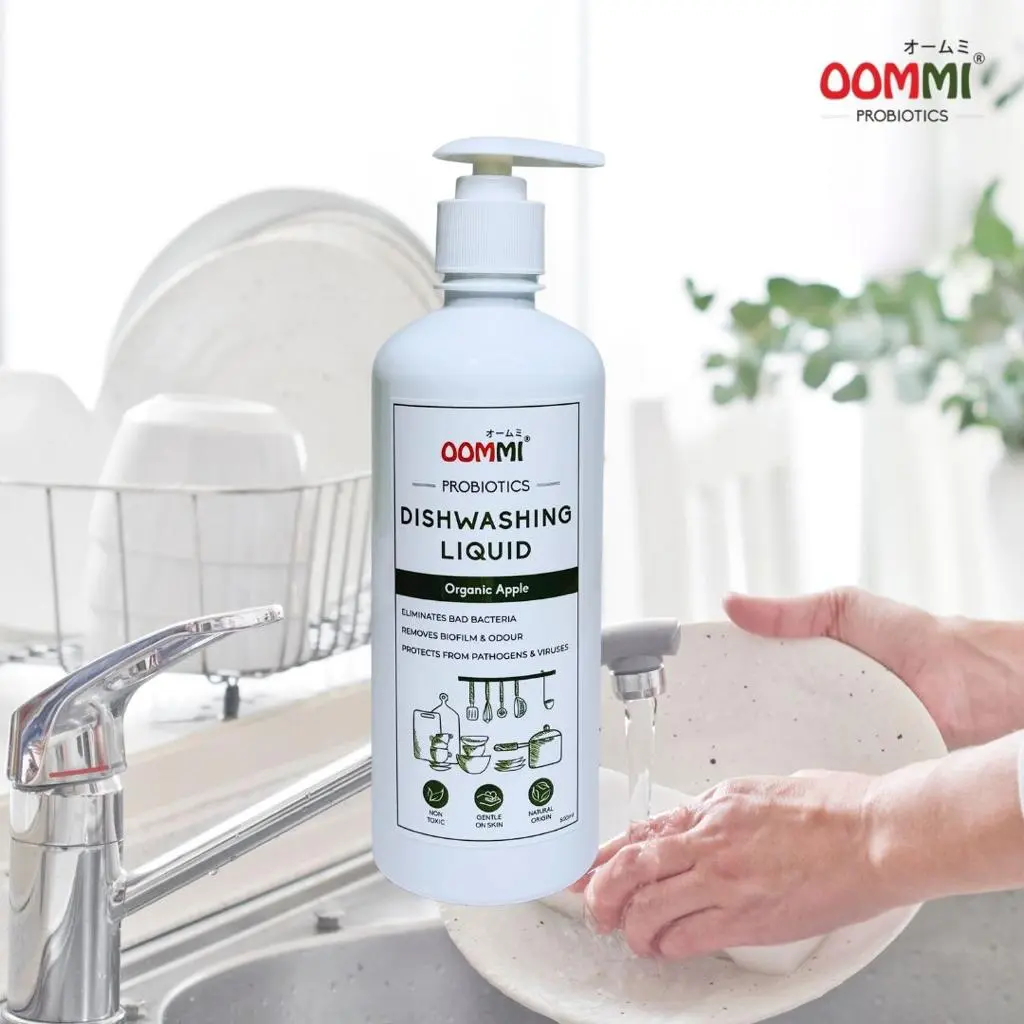 [OOMMI] Probiotics Dishwashing Liquid Organic Apple (500ml)