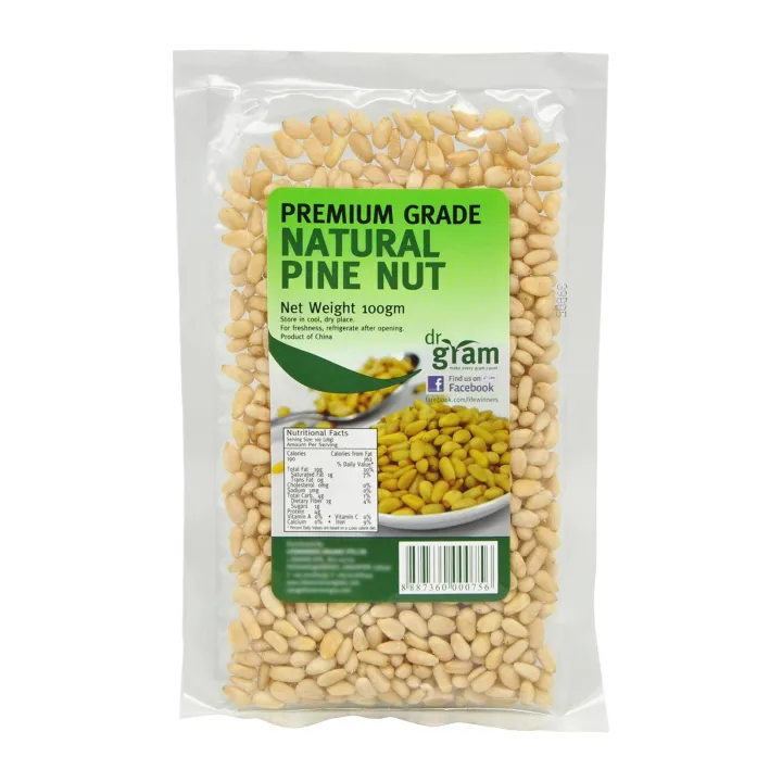[DR GRAM] Premium Grade Natural Pine Nut (100g)
