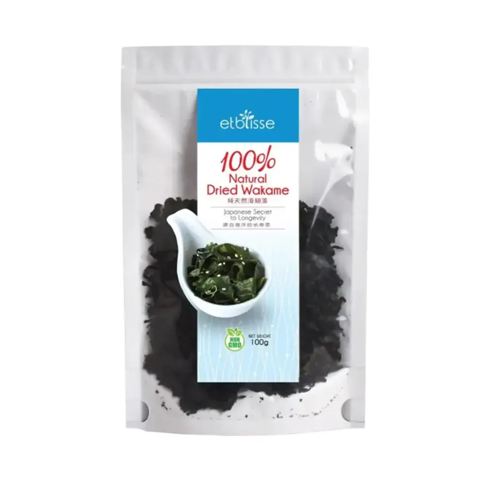 [ETBLISSE] 100% Natural Dried Wakame (100g)