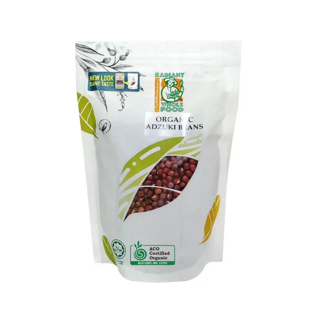 [RADIANT WHOLE FOOD] Organic Adzuki Beans (500g)