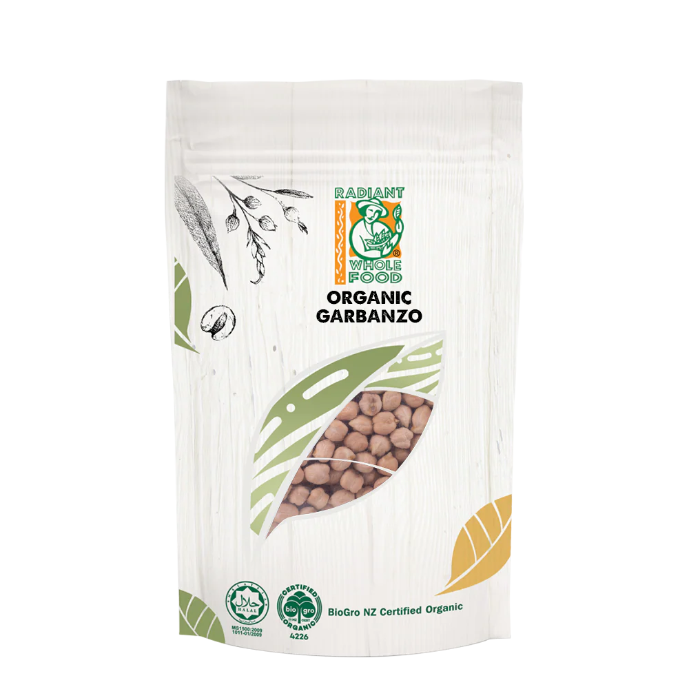 [RADIANT WHOLE FOOD] Organic Garbanzo (500g)
