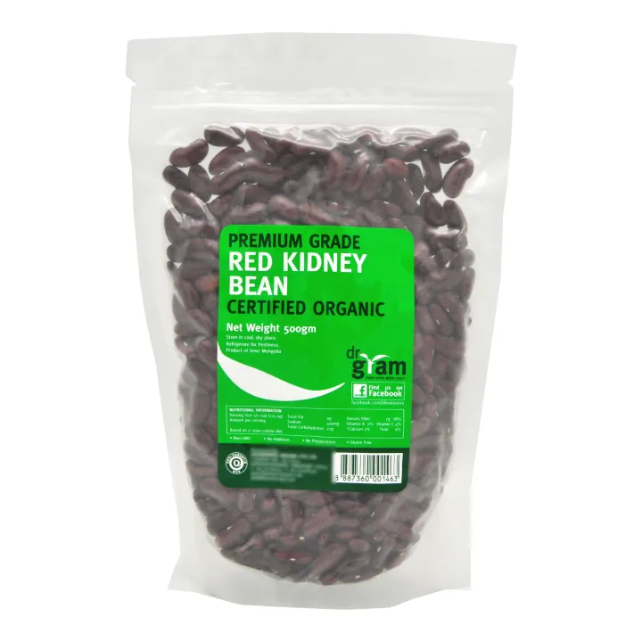 [DR GRAM] Organic Premium Red Kidney (500g)