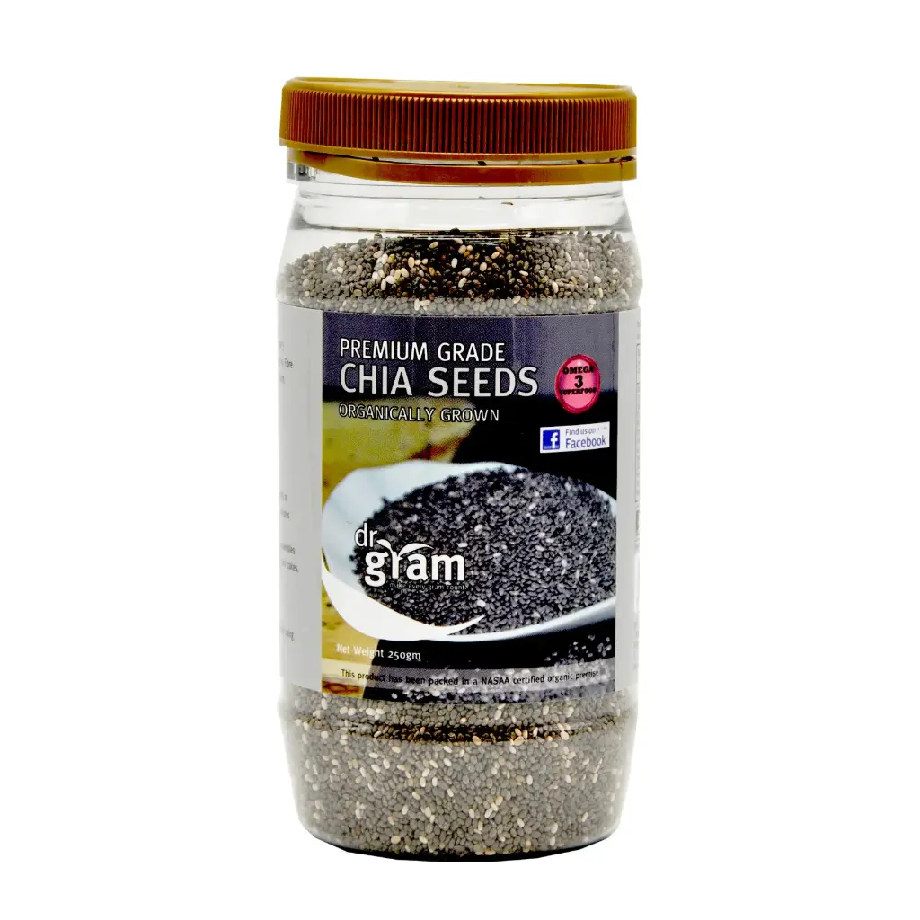 [DR GRAM] Premium Grade Chia Seeds (250g)