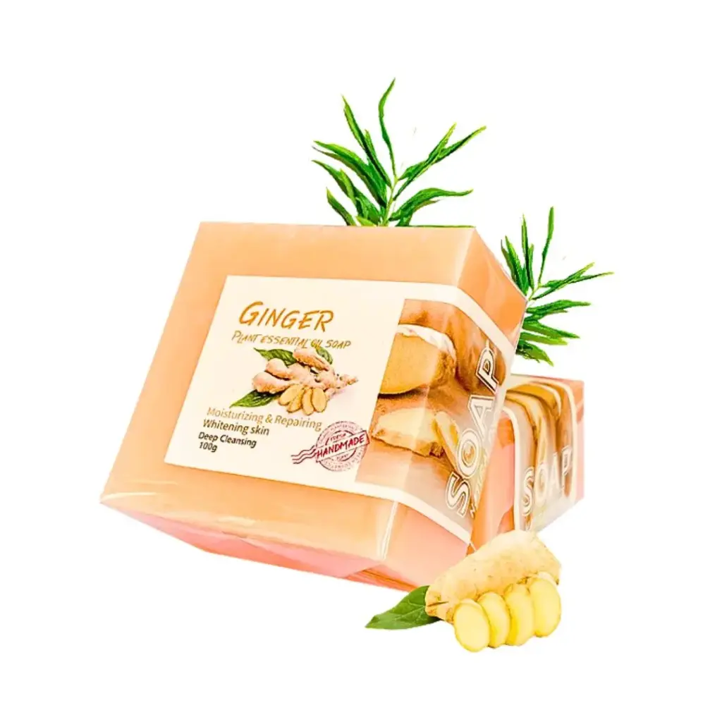 Organic Ginger Solid Shampoo Bar (60g)