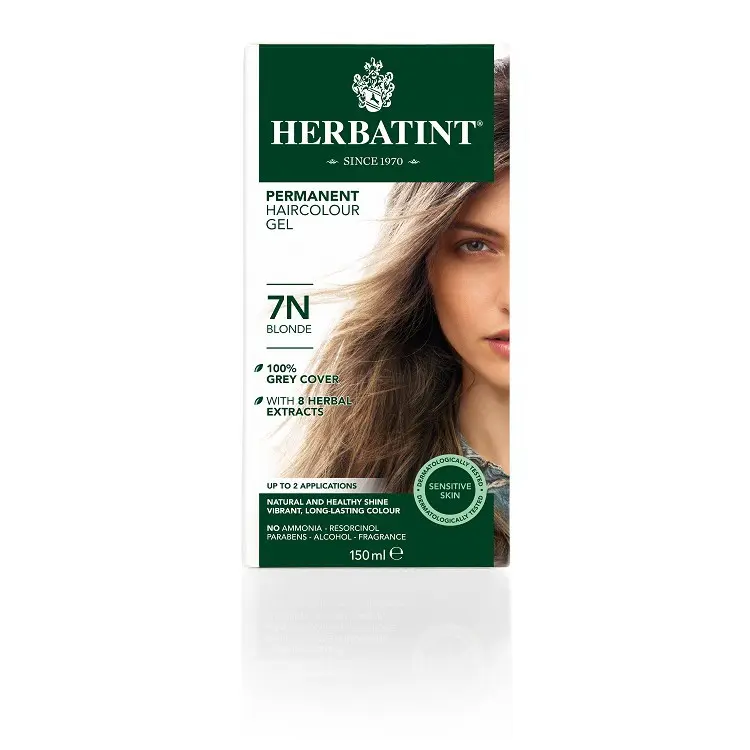 [HERBATINT] Permanent Hair Colour Gel 7N Blonde (150ml)
