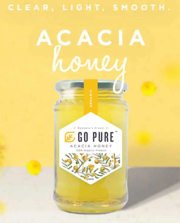 [GO PURE] Acacia Honey 100% Organic Product (500g)