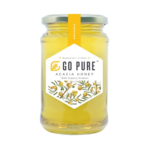 [GO PURE] Acacia Honey 100% Organic Product (500g)