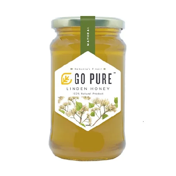 [GO PURE] Linden Honey 100% Natural Product (500g)