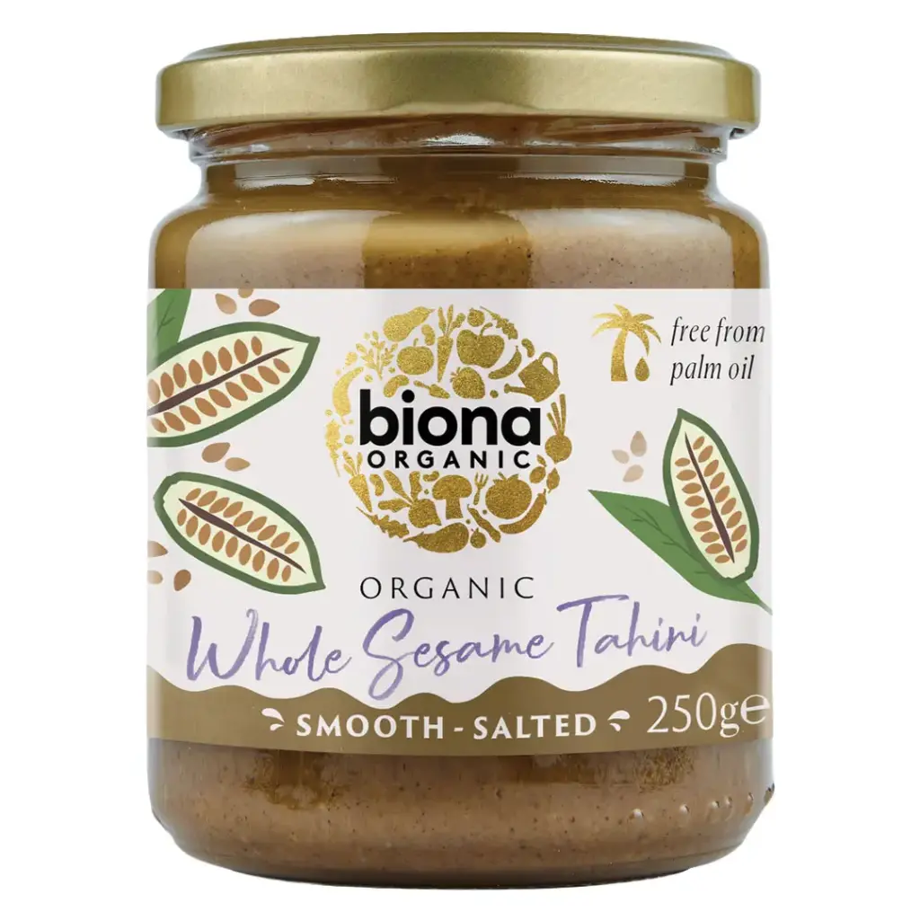 [BIONA ORGANIC] Organic Whole Sesame Tahini (250g)