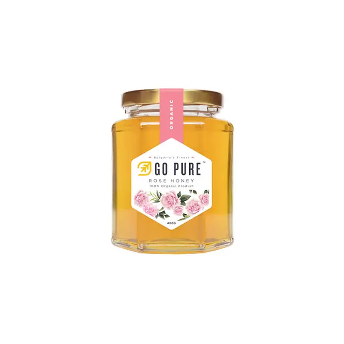 [GO PURE] Rose Honey 100% Organic Product (400g)