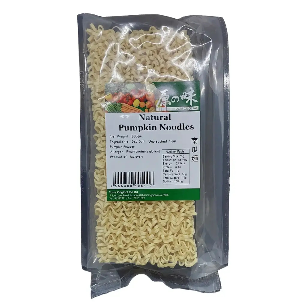 [TASTE ORIGINAL] Natural Pumpkin Noodles (280g)