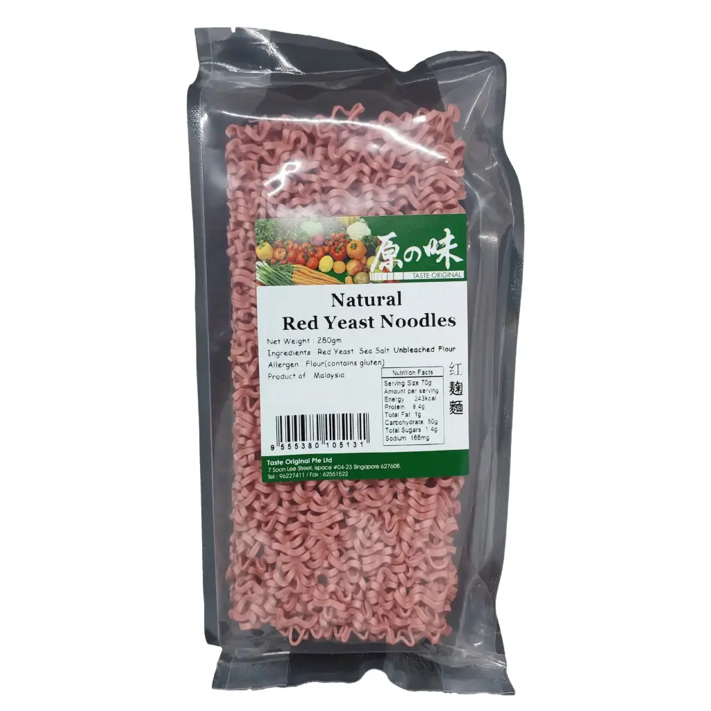[TASTE ORIGINAL] Natural Red Yeast Noodles (280g)