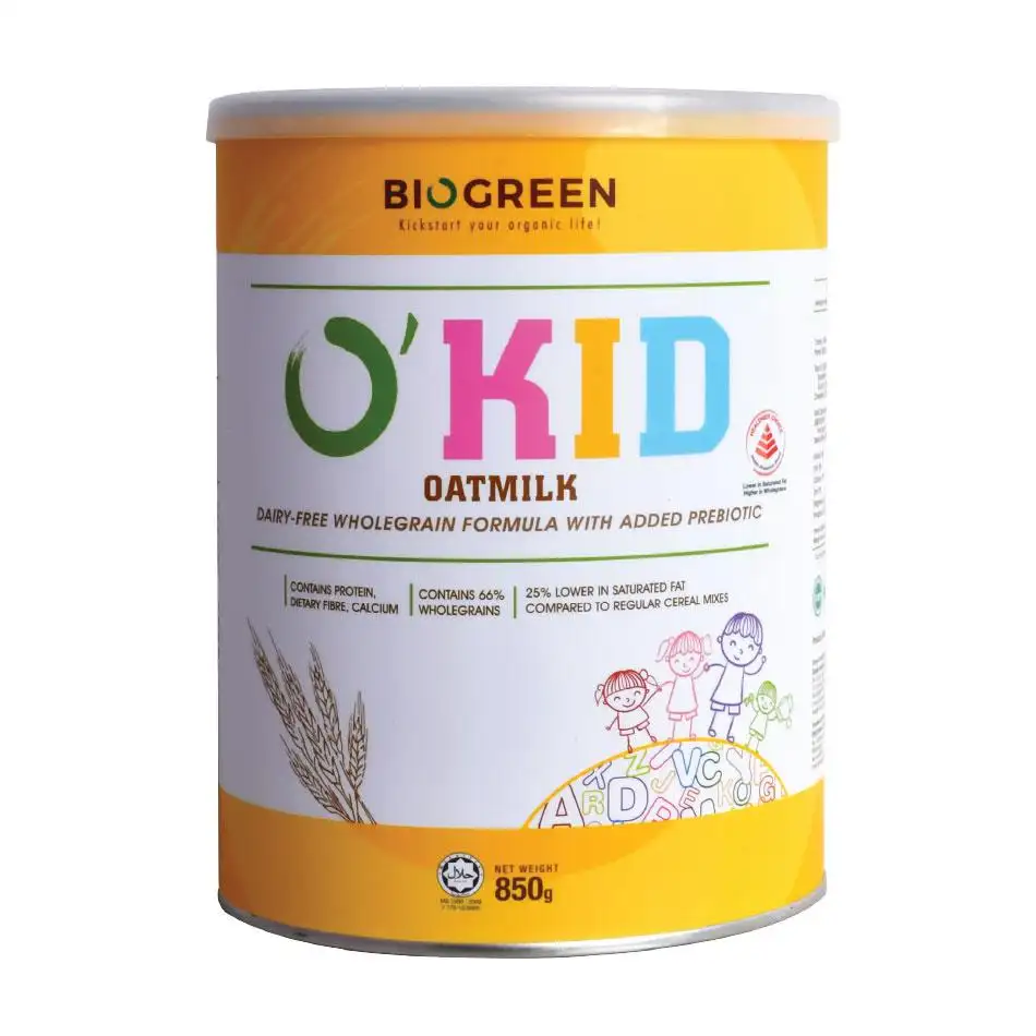 [BIOGREEN] Organic O'Kid Oatmilk (850g)