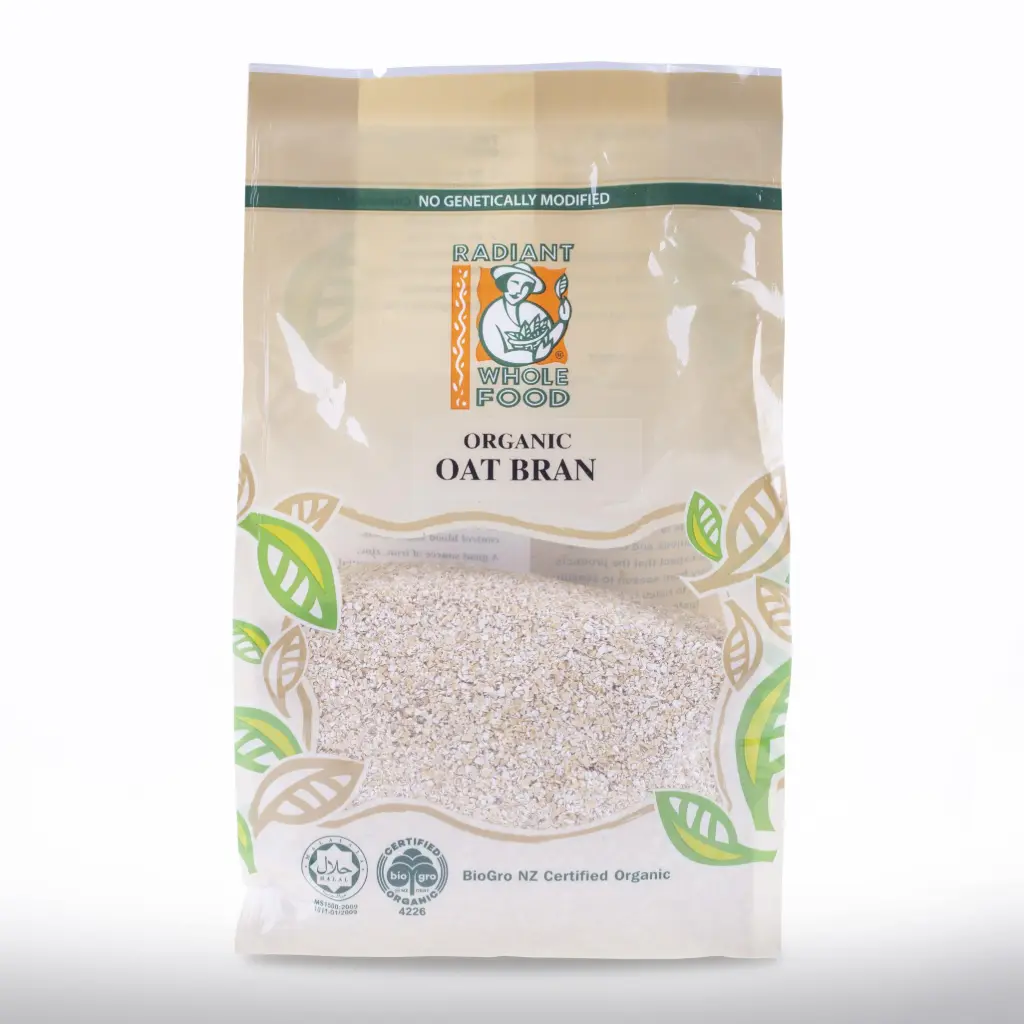 [RADIANT WHOLE FOOD] Organic Oat Bran (300g)