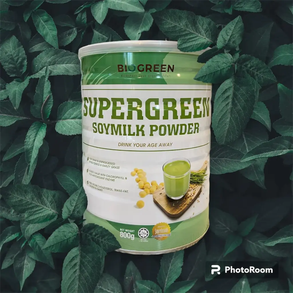 [BIOGREEN] Supergreen Soymilk Powder (800g)