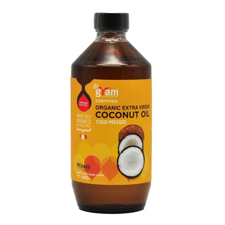 [DR GRAM] Organic Extra Virgin Coconut Oil Cold Pressed (500ml)