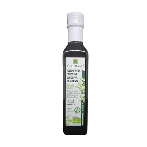 [CRUDIGNO] Organic Extra Virgin Olive Oil - Cold Extracted 100% Italian (250ml)