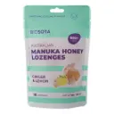 [BIOSOTA] Manuka Honey Lozenges Ginger And Lemon (16 pcs)