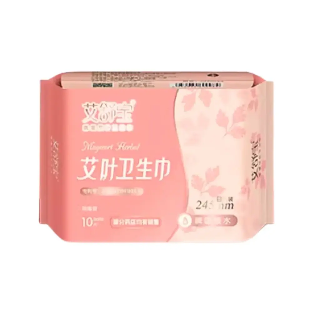 [艾舒寶] Mugwort Herbal Daily Pad (245mm x 10 pads)