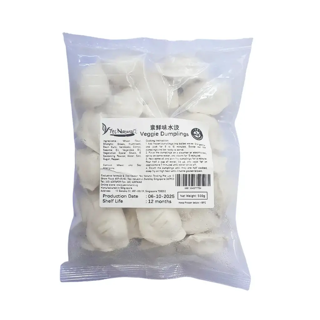 [YES NATURAL] Veggie Dumpling (500g)