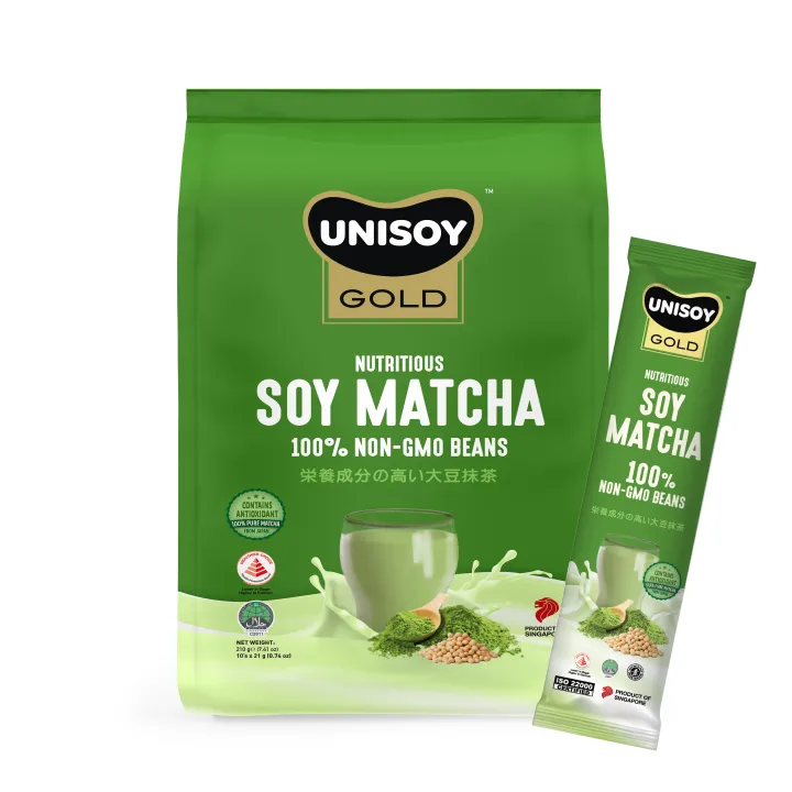[UNISOY] Nutritious Soy Matcha (210g)
