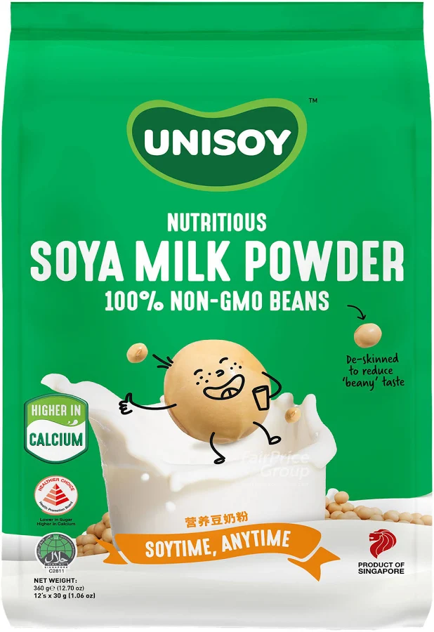 [UNISOY] Nutritious Soya Milk Powder (360g)