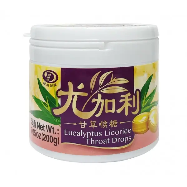 [綠得] Eucalyptus Licorice Throat Drops (200g)