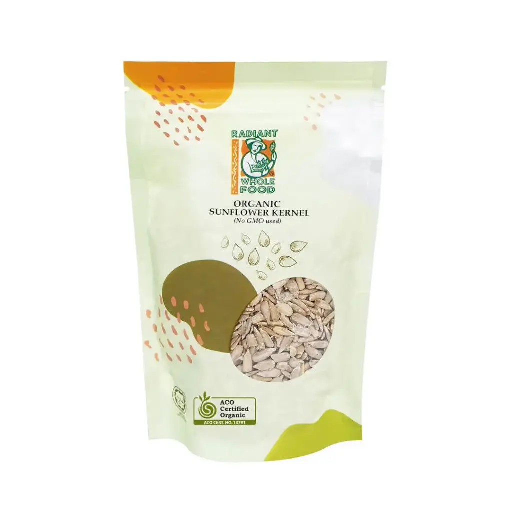 [RADIANT WHOLE FOOD] Organic Sunflower Kernel (200g)