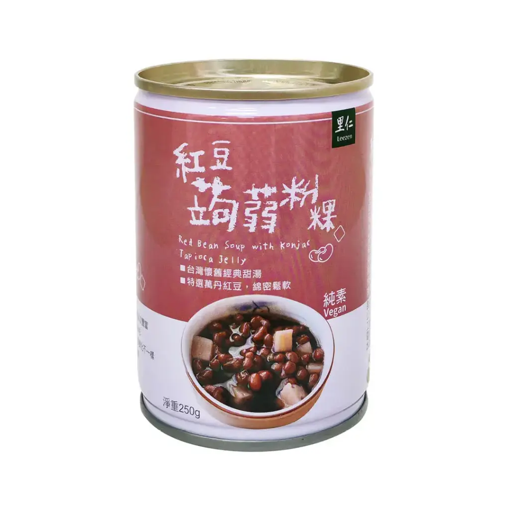 [LEEZEN] Red Bean Soup With Konjac Tapioca Jelly (250g)