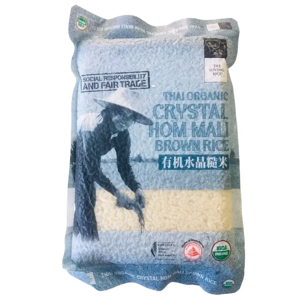 [CHANG] Thai Organic Crystal Hom Mali Brown Rice (1kg)