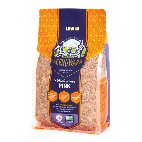 [ACENUWARA] Wholegrain Pink Basmathi Rice (1kg)