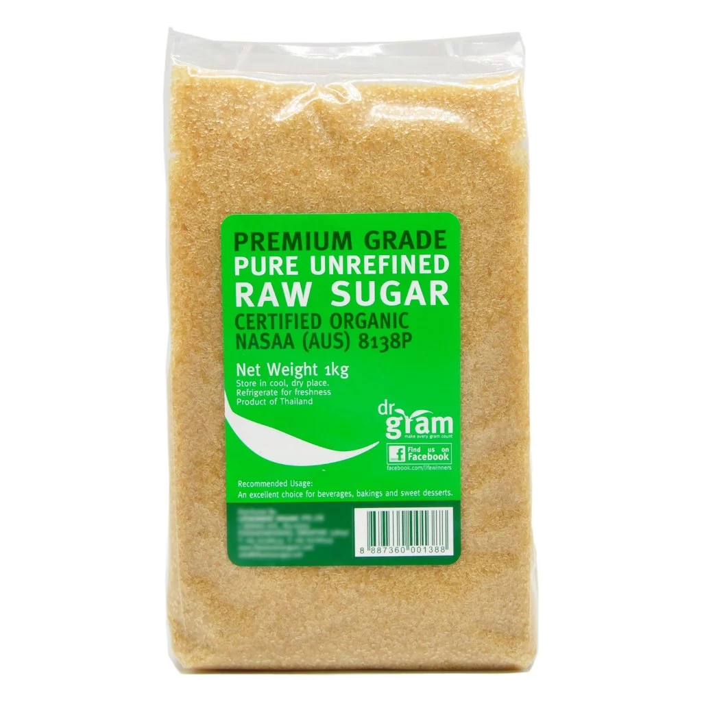 [DR GRAM] Premium Grade Pure Unrefined Raw Sugar (1kg)