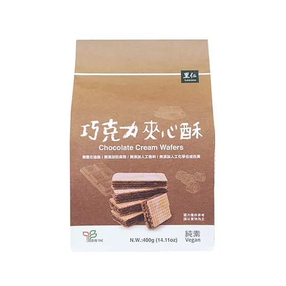 [LEEZEN] Chocolate Cream Wafer (400g)