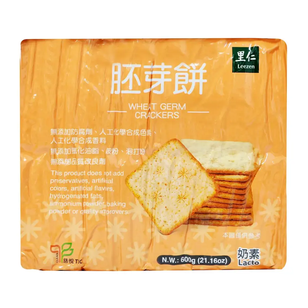 [LEEZEN] Wheat Germ Cracker (L) (600g)