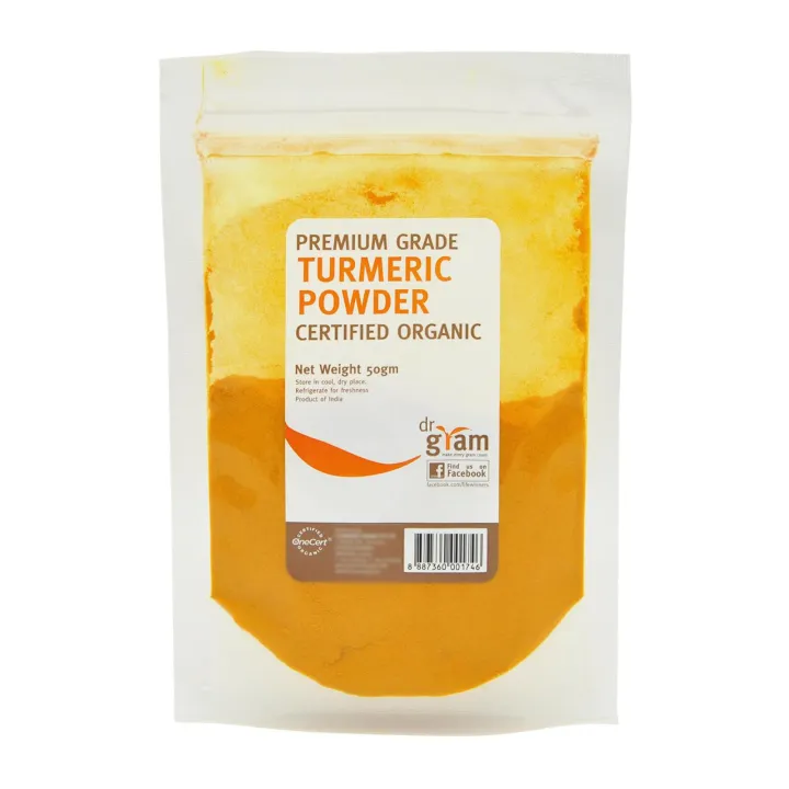 [DR GRAM] Organic Premium Grade Turmeric Powder (50g)