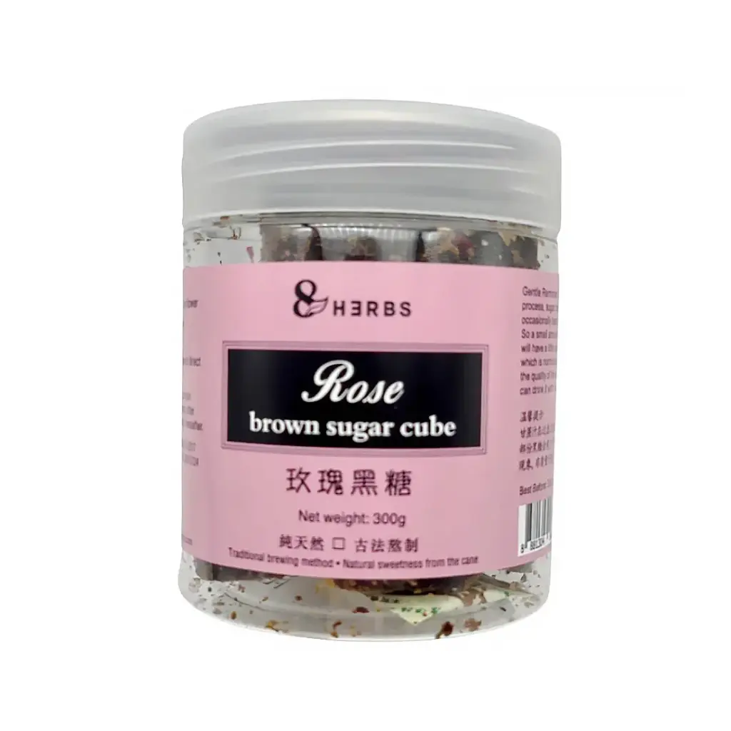 [8 HERBS] Rose Brown Sugar Cube (300g)