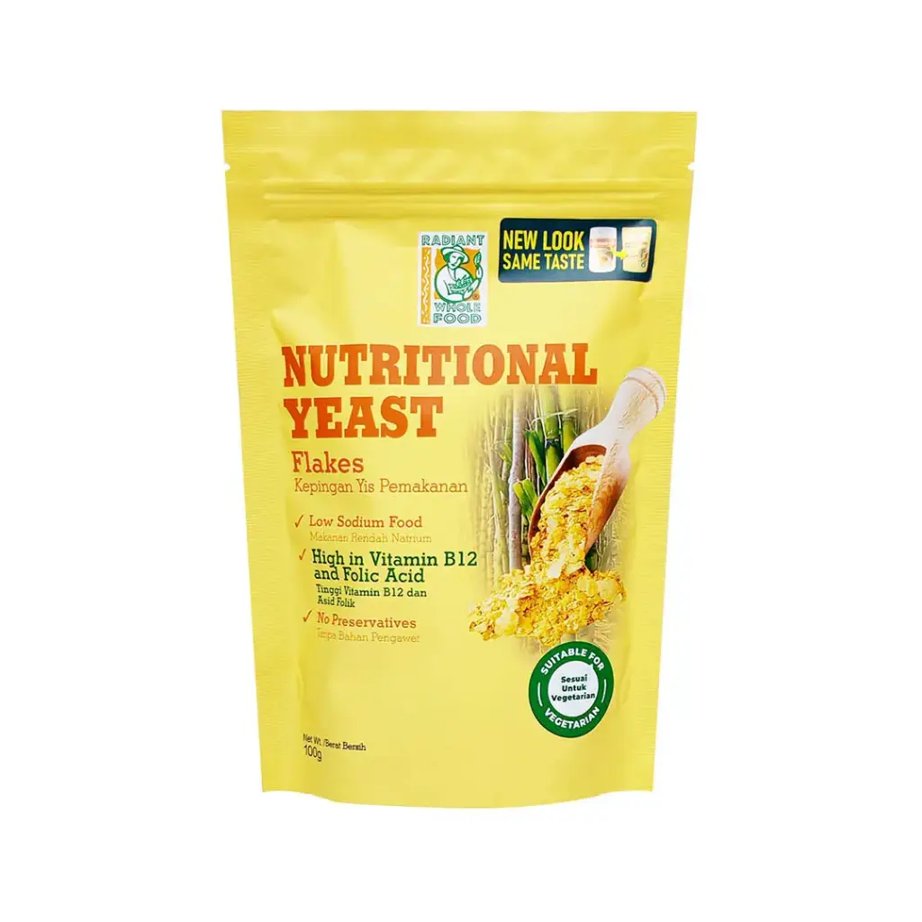 [RADIANT WHOLE FOOD] Nutritional Yeast Flakes (100g)