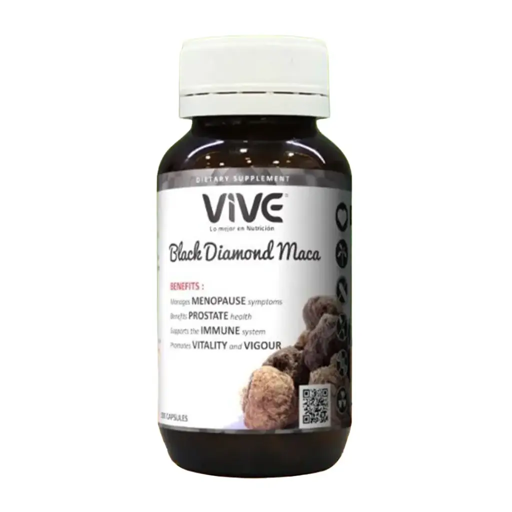 [VIVE] Black Diamond Maca (500mg x 100 caps)