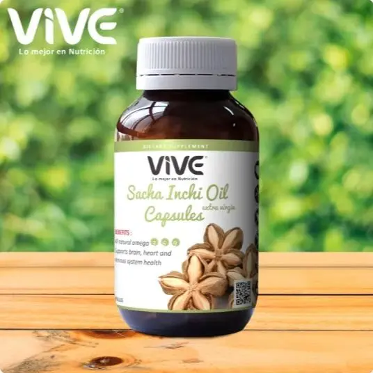 [VIVE] Sachi Inchi Oil Capsules (300mg x 180 caps)