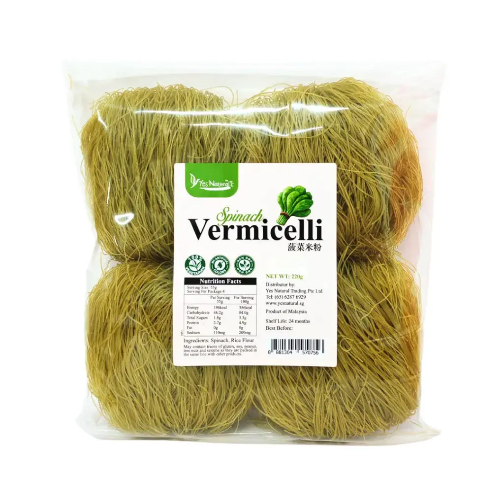 [YES NATURAL] Spinach Vermicelli (220g)