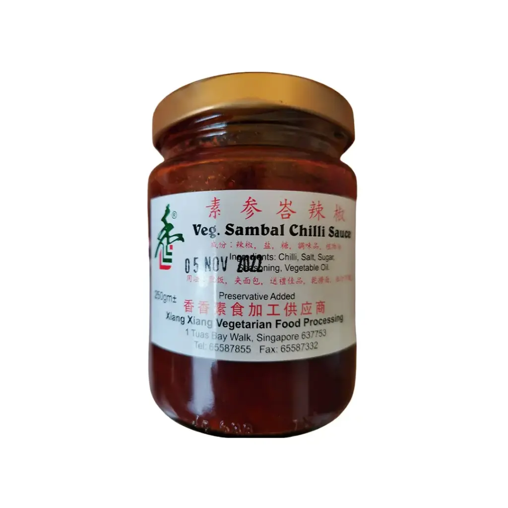 [XIANG XIANG] Veg. Sambal Chilli Sauce (250g)