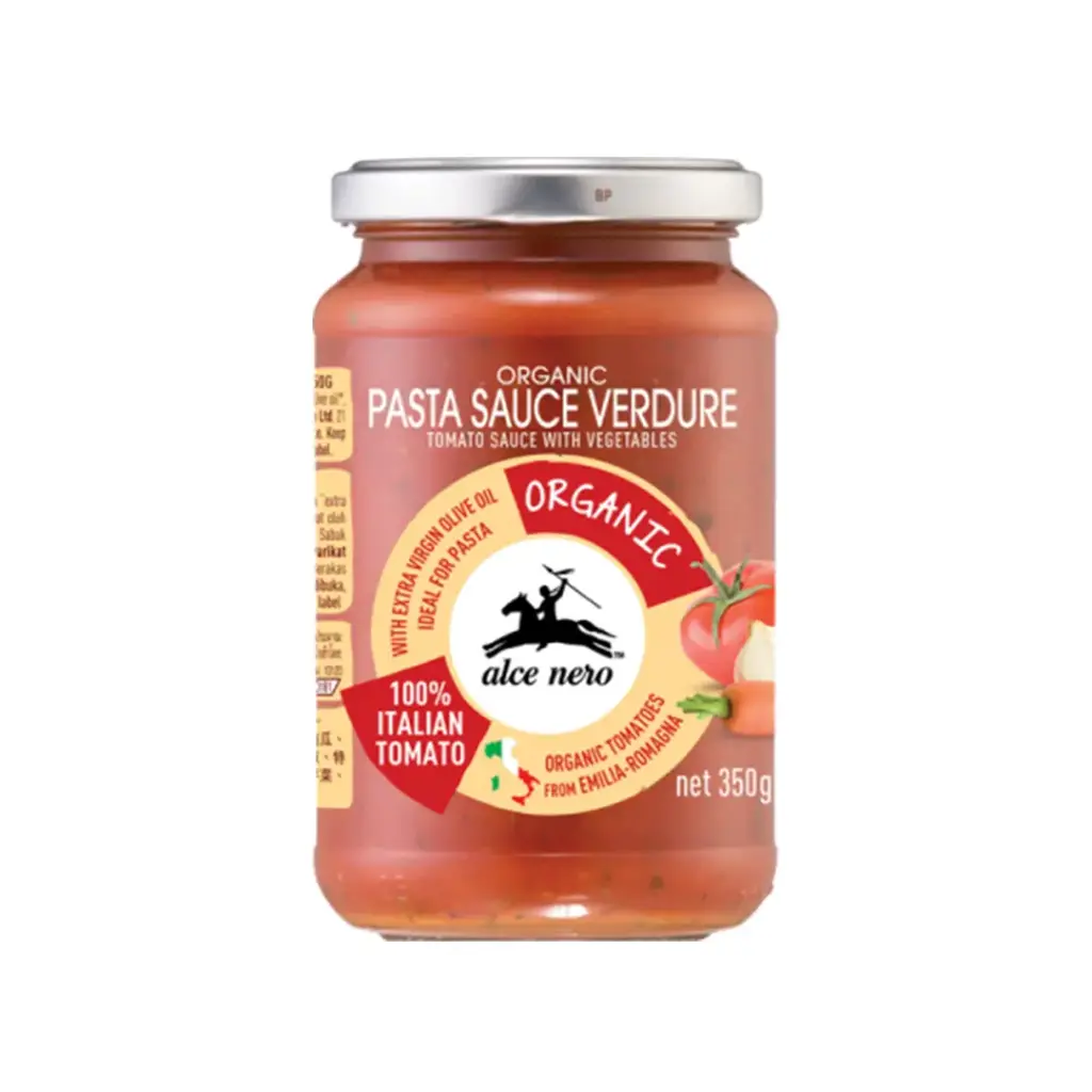 [ALCE NERO] Organic Pasta Sauce With Vegetables (350g)